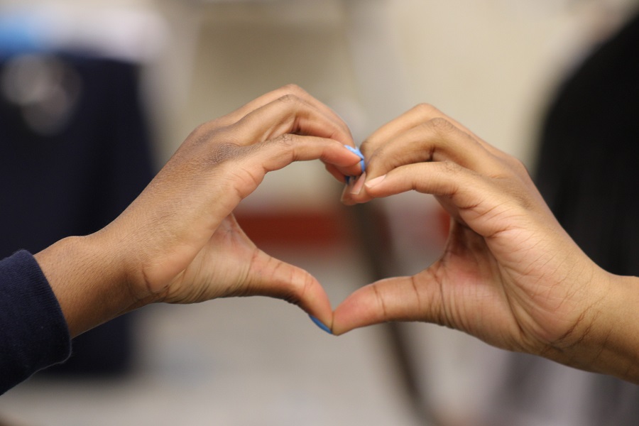 Two girls share their love for Wings
